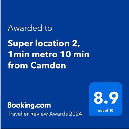 Super Location 2, 1Min Metro 10 Min From Camden Apartment Лондон Екстериор снимка
