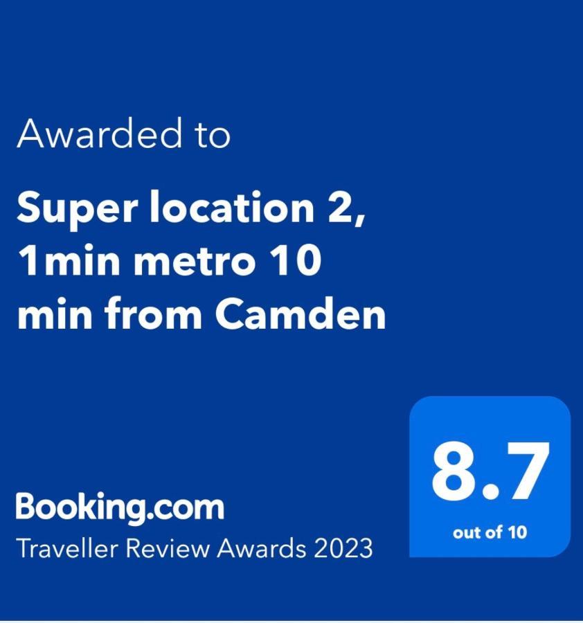 Super Location 2, 1Min Metro 10 Min From Camden Apartment Лондон Екстериор снимка